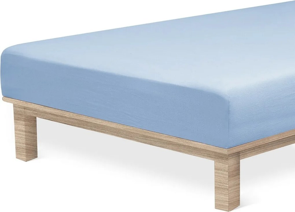 4Home jersey prestieradlo Lycra modrá, 100 x 200 cm