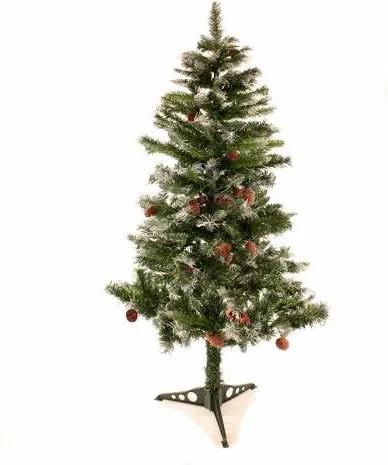 Umelý vianočný stromček so šiškami