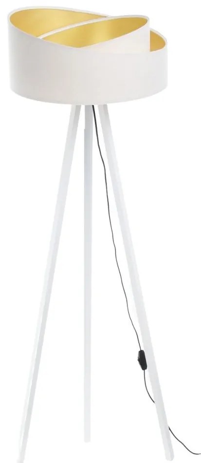 Stojacia lampa GALAXY 1xE27/60W/230V biela