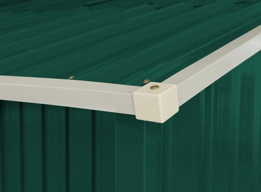 Záhradný domček BestBerg ZDB-7Z / 7,2 m² / 301 x 238 x 214 cm / zelený