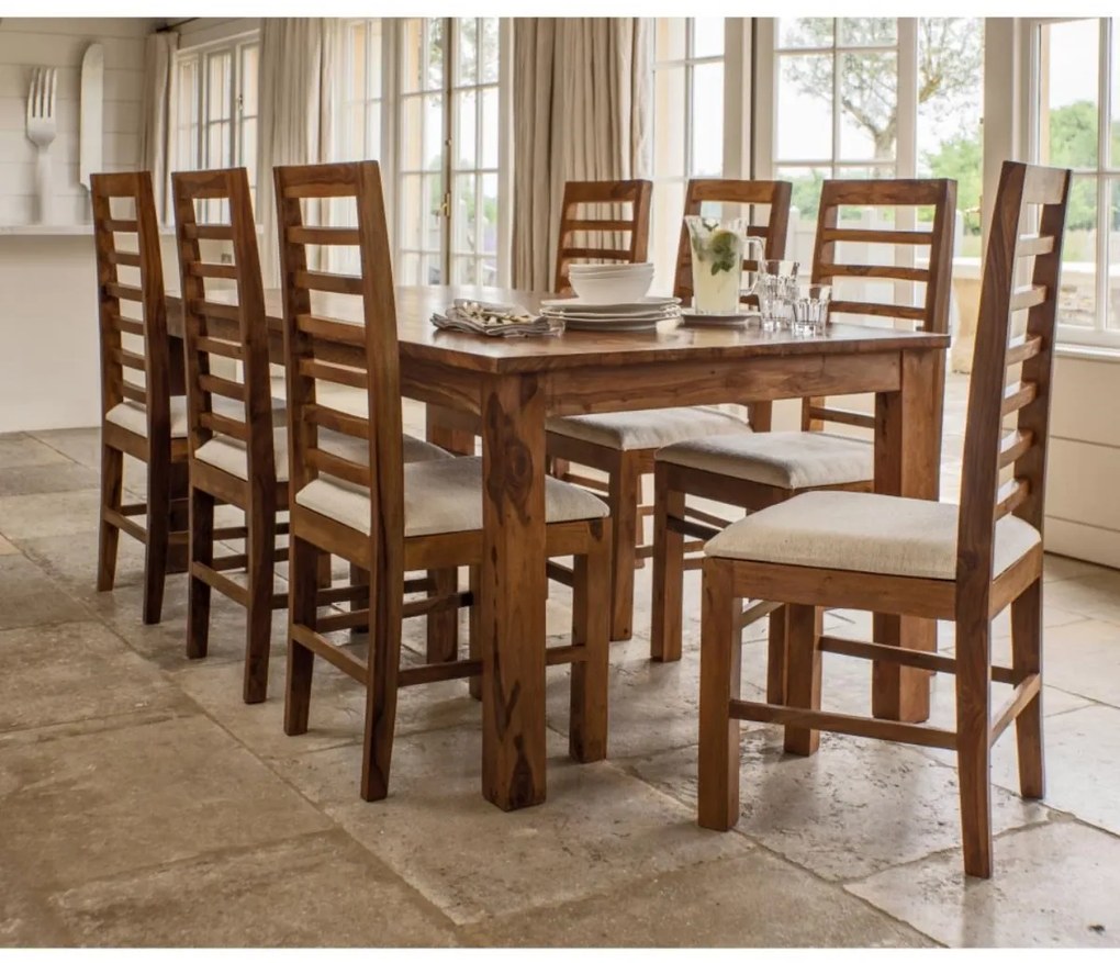 furniture-nabytek.cz - Veľký jedálenský stôl z masívu z palisandra 200x90x76