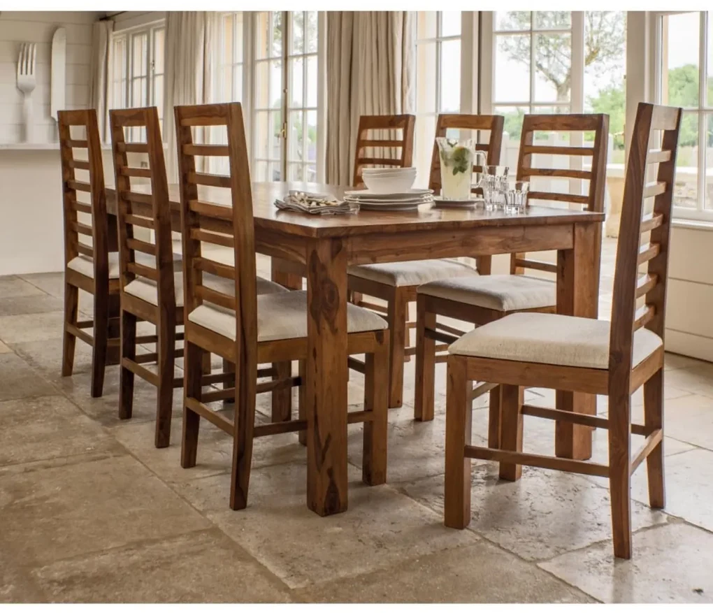 furniture-nabytek.cz - Veľký jedálenský stôl z masívu z palisandra 200x90x76