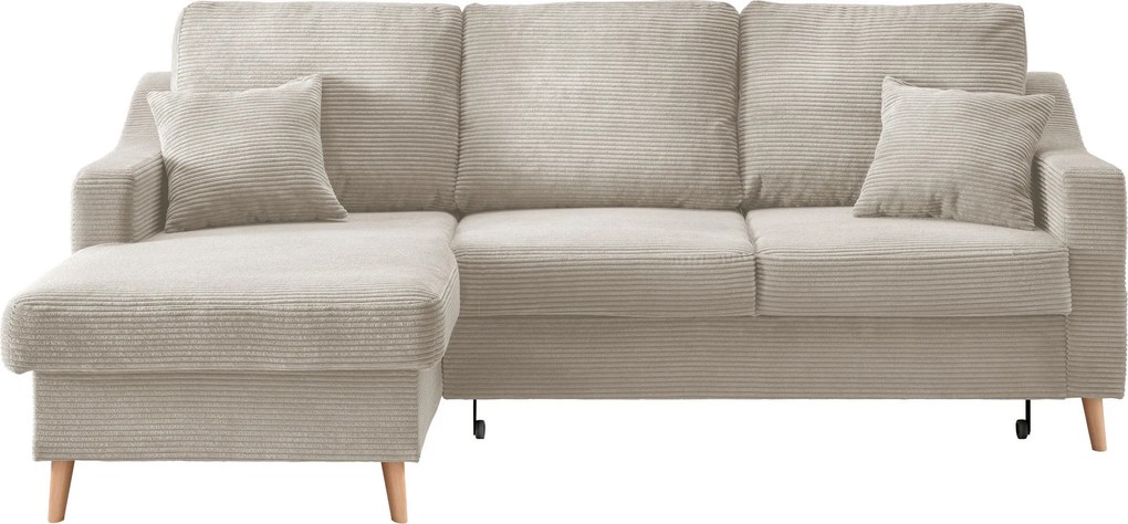 XXXLutz ROHOVÁ SEDAČKA, textil, béžová P & B - Sedačky - 002310004971