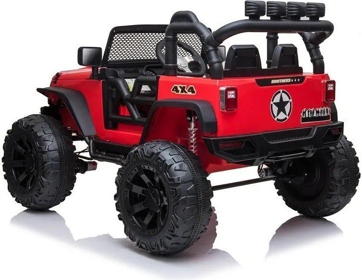 LEAN CARS Autobatérie Jeep JC666 Red