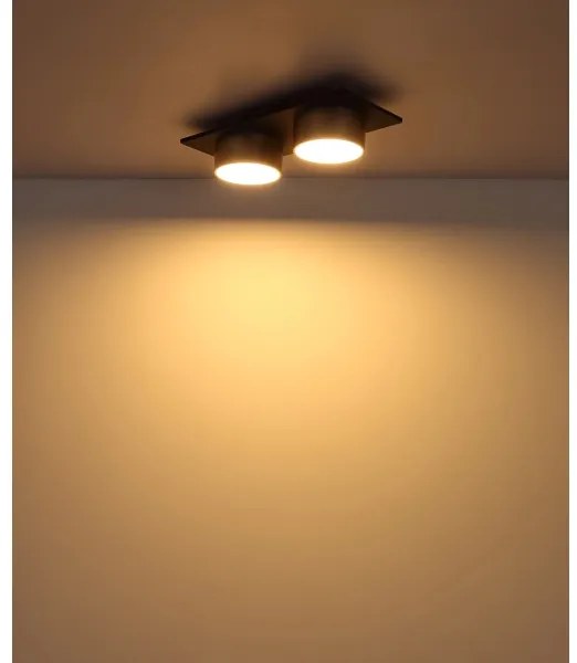 Globo 56964-2 - LED stropné svietidlo RAYMOND LED/24W/230V 3000K 46x20 cm mosadz