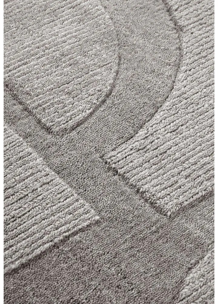 Sivý ručne tkaný vlnený koberec 120x170 cm Alexis – Villeroy&Boch