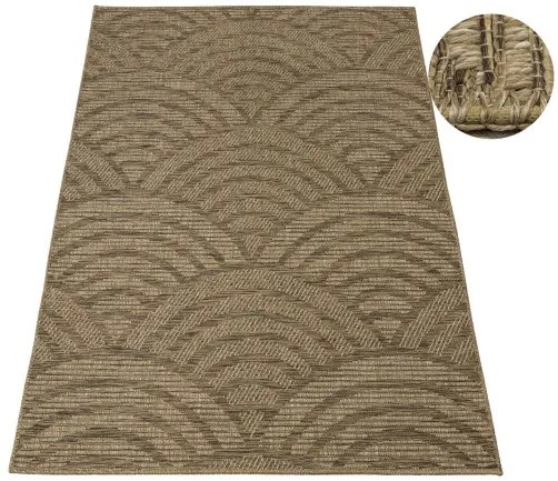 Koberec ELLA ST022A hnedý / béžový