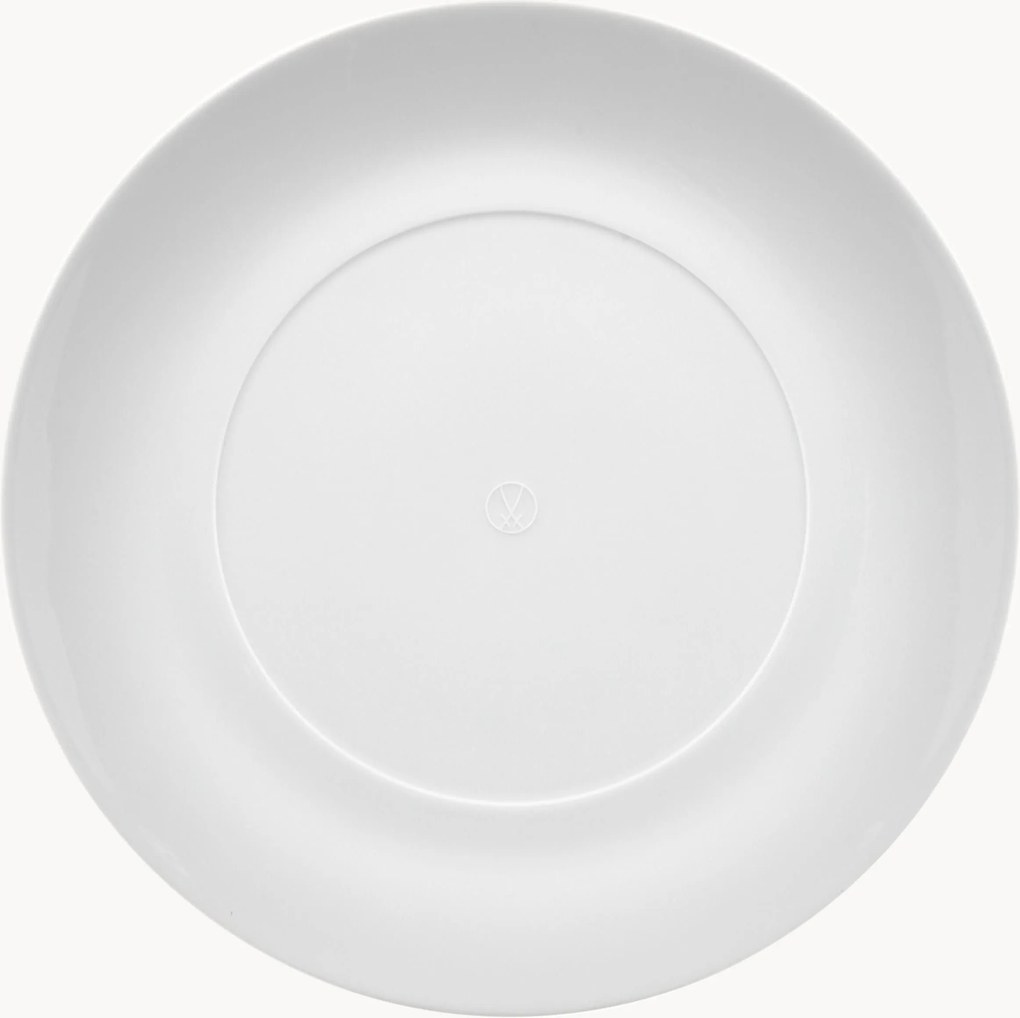 Ručne vyrobené plytké taniere z porcelánu Cosmopolitan, 2 ks