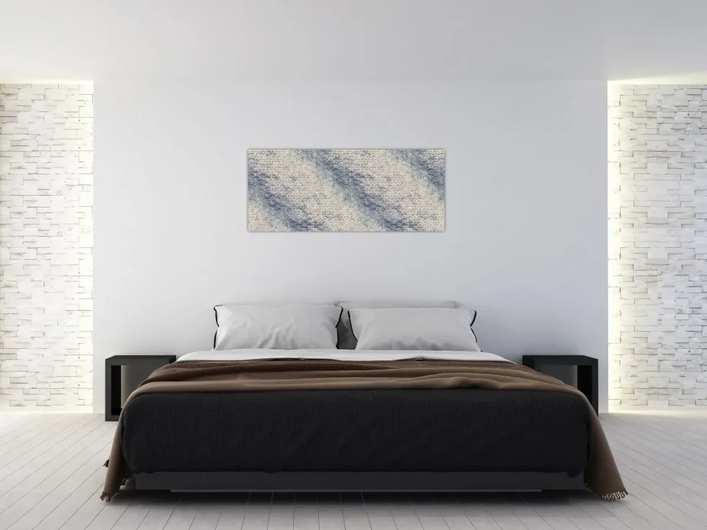 Obraz - Vzor vlniek (120x50 cm)