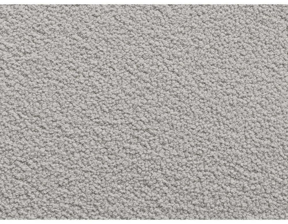 Svetlosivá rohová pohovka z textílie buklé (ľavý roh/s leňoškou) Leonore – Bobochic Paris