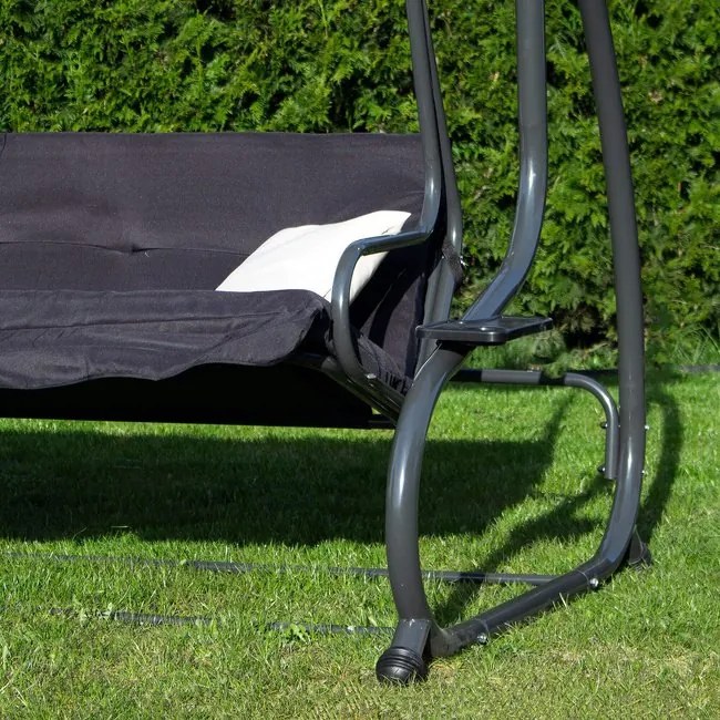 Záhradná hojdačka pre 4 osoby SPRINGOS GS0016