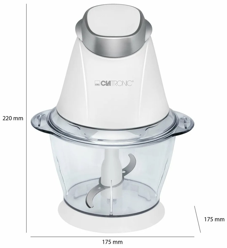 Clatronic MZ 3579 sekáčik na ľad, biela