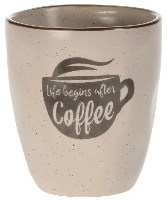 EH 4-dielna sada kameninových hrnčekov CoffeeTime