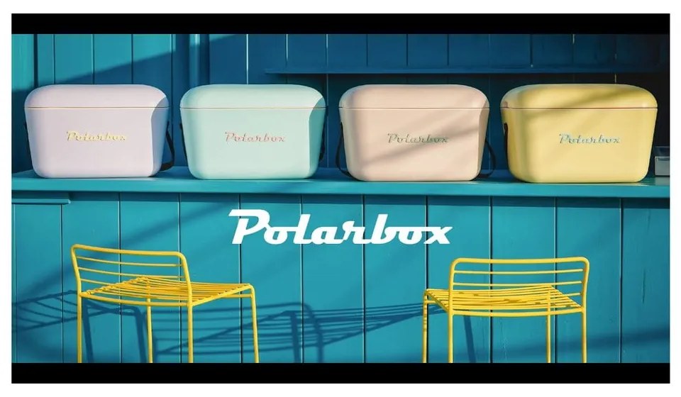 Svetlomodrý chladiaci box 20 l Pop – Polarbox