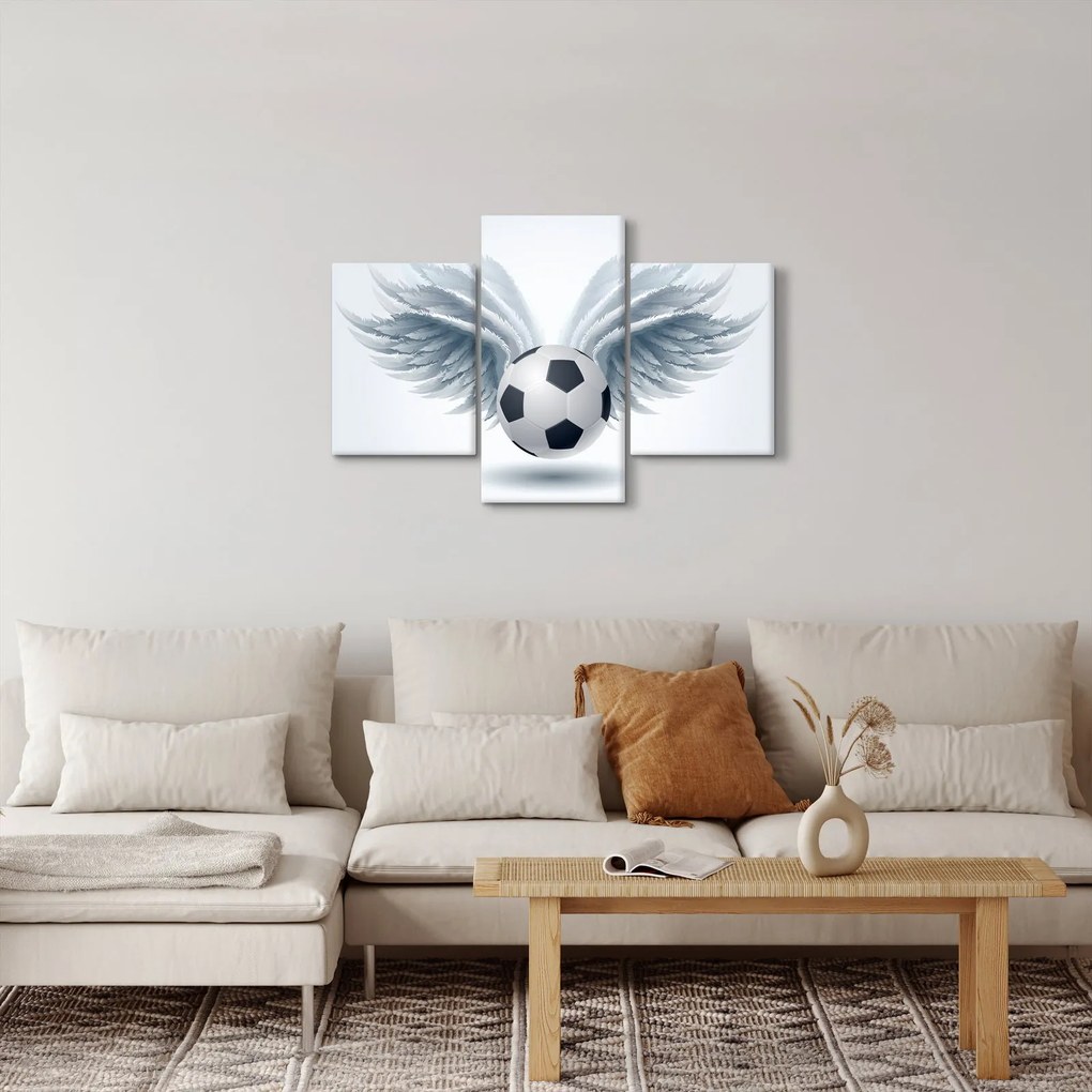 Obraz - Balón s krídlami (90x60 cm)