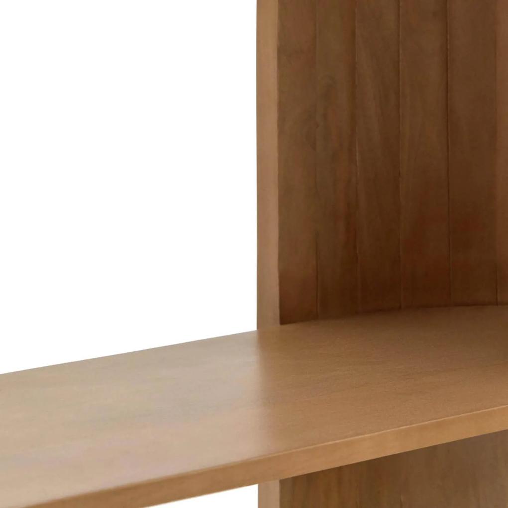 Konzolový stolík licia 120 x 60 cm prírodný MUZZA