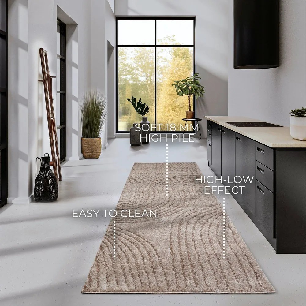 Béžový behúň 80x240 cm Pigment Beige – Elle Decoration