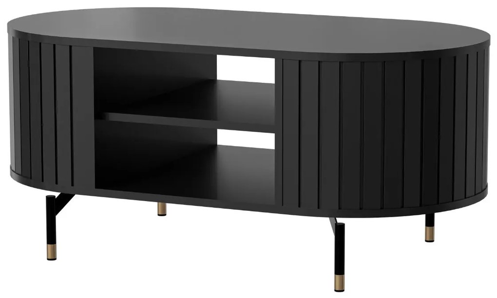 Čierny konferenčný stolík ZANTE ZA6