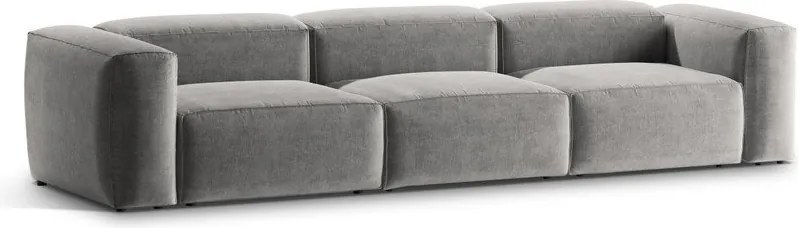 Svetlosivá pohovka 364 cm Bergamo – Cosmopolitan Design