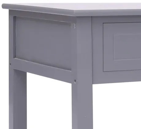 vidaXL Konferenčný stolík sivý 100x50x45 cm drevený-