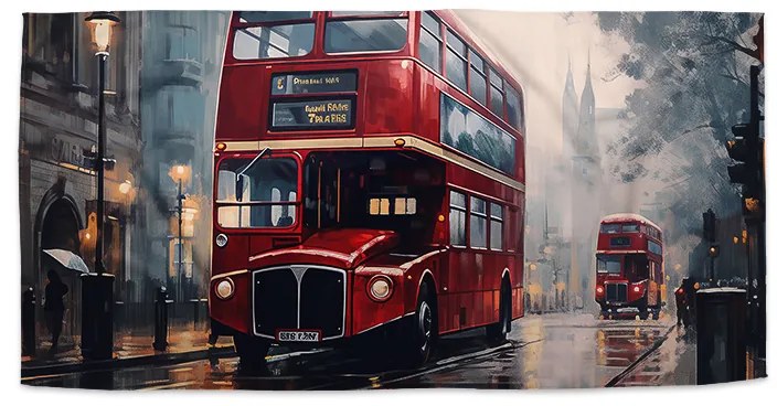 Sablio Uterák Londýn Double-decker 2 - 50x100 cm