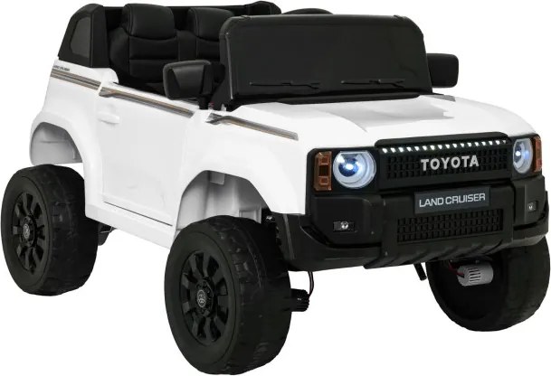 Elektrické autíčko Toyota Land Cruiser PRADO biele