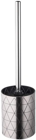 BISK Erga Star, toaletná WC kefa na postavenie, strieborná, ERG-07130