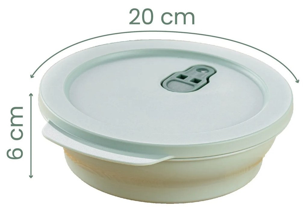 Sada 3 ks potravinových boxů SIDIE vícebarevná