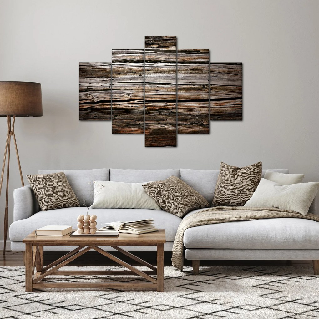 Obraz - sezónne drevo (150x105 cm)