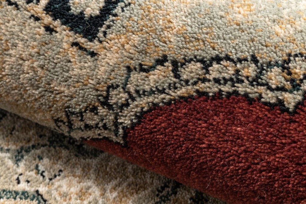 Koberec vlnený POLONIA Palazzo, červený