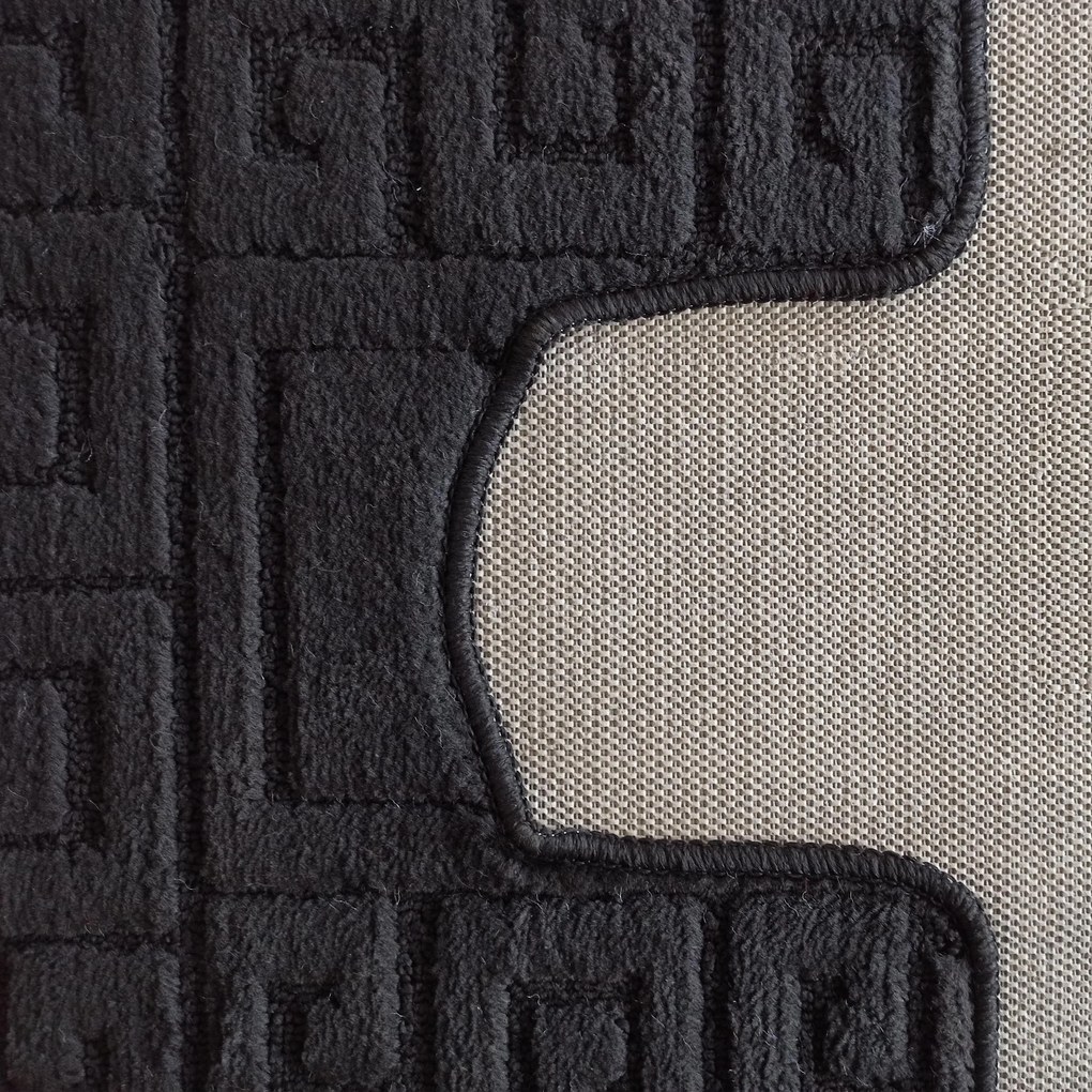 DY Kúpeľňová sada Montana s výrezom Ethnic Black