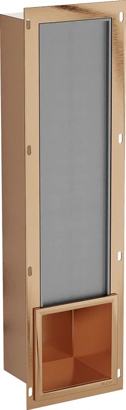 Mexen X-Wall-B, zapustený zásobník na WC papier, medená matná - 19C5