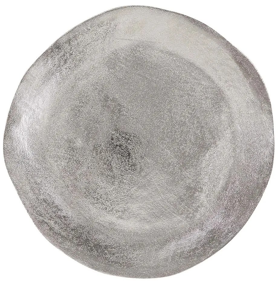 BANQUET Dekoračný tanier 32 cm - strieborná