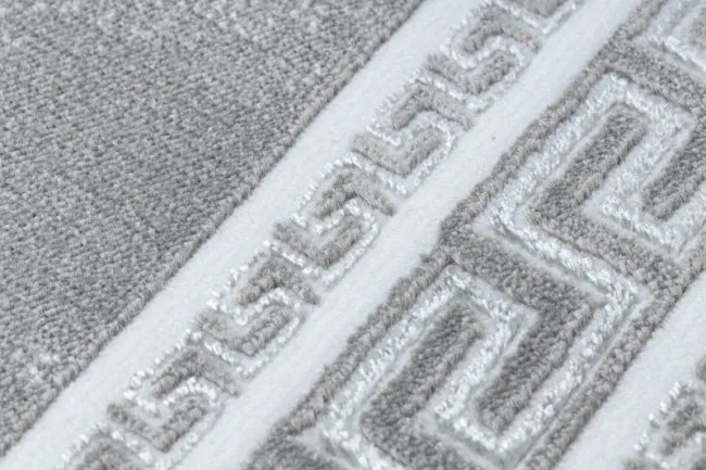Koberec / Behúň GLOSS 2813 27 ramka, grécky - sivý