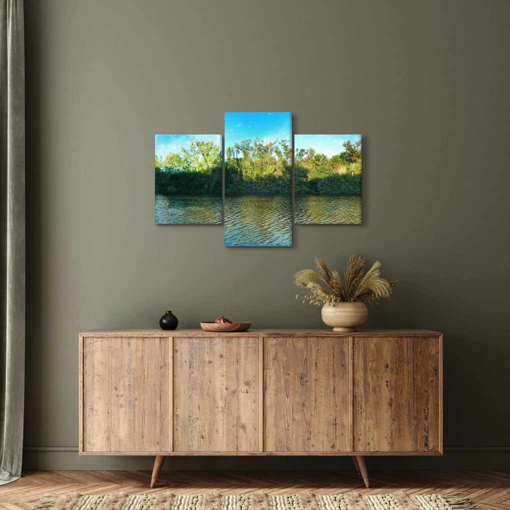 Obraz - jazero (90x60 cm)
