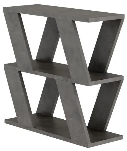 Odkladací stolík Houseland Lazena retro sivý