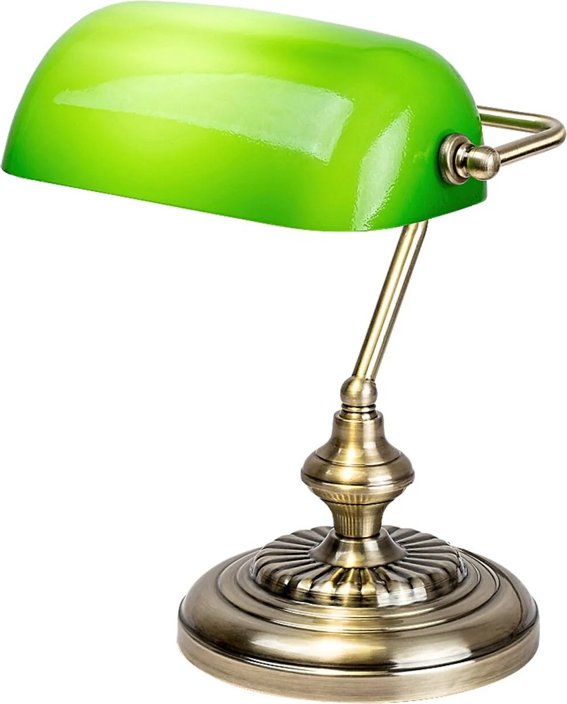 Rabalux BANK stolná lampa 60W/E27/IP20 - bronzová