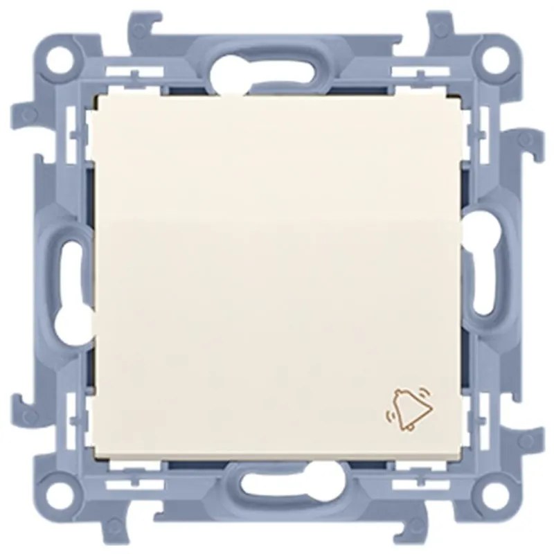 Vypínač ˝zvonček˝ krémový CD1.01/41