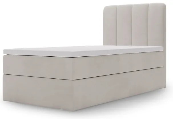 Čalúnená boxspring posteľ Magic Mini 90x200 - béžová