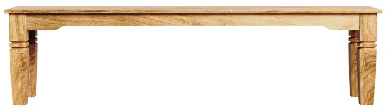 Lavica Guru 175x40 z mangového dreva Mango natural