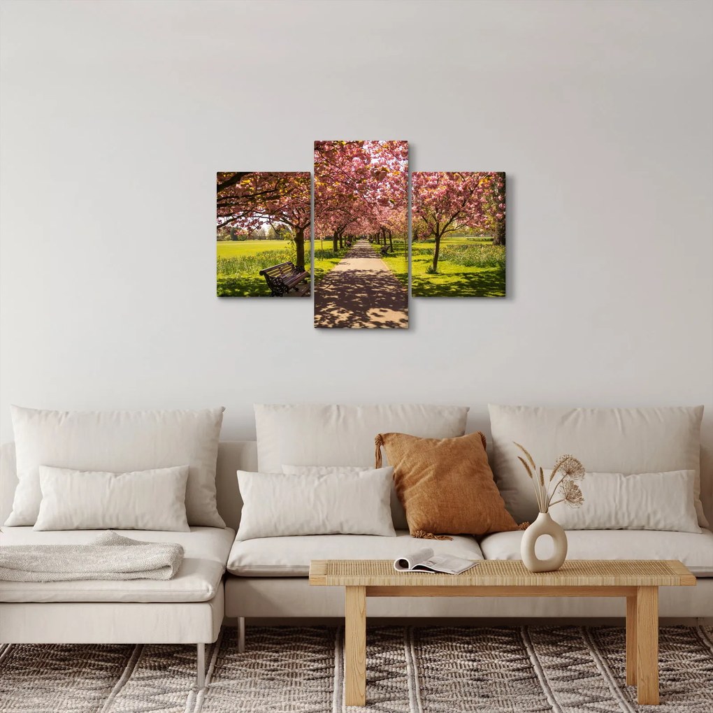 Obraz - sad čerešní (90x60 cm)