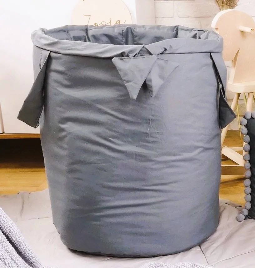 Detský kôš na hračky SUPERIOR - GRAFITOVÝ