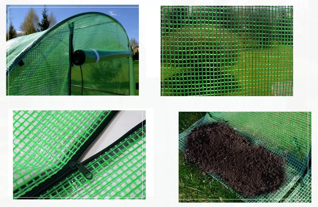 Foxigy Záhradný fóliovník 3x6m s UV filtrom PREMIUM