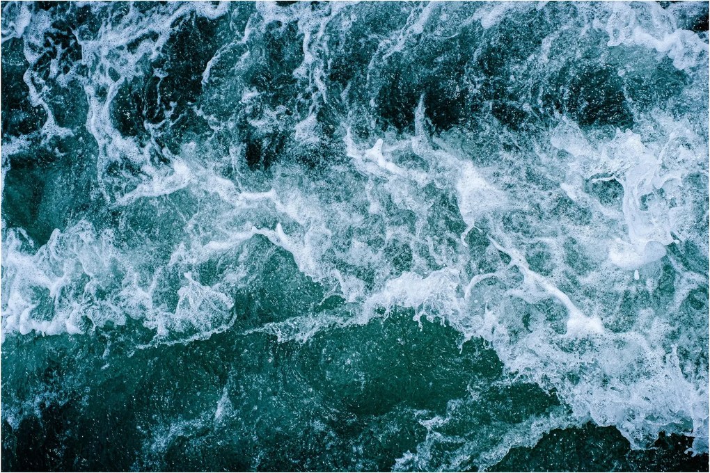 Obraz - Vlny oceánu (90x60 cm)