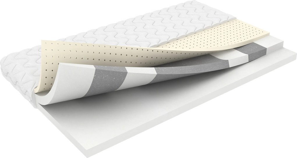 Penový matrac LUX COMFORT LYON 200x80x15 cm - pena/latex