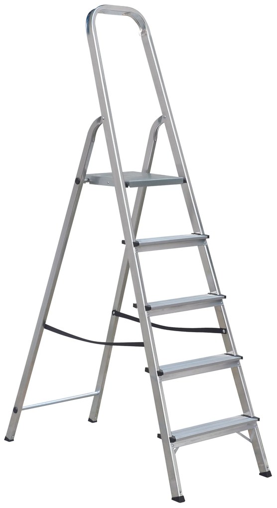 Elkop Jednostranný hliníkový rebrík, 4 priečky