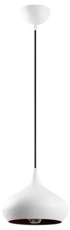 Luster na lanku DODO 1xE27/40W/230V biela