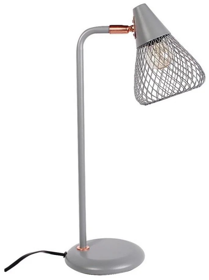 Rabalux 3182 - Stolná lampa FANNY 1xE14/25W/230V šedá