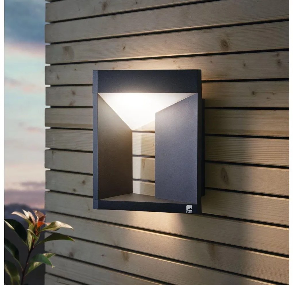 Eglo 98748 - Vonkajšie nástenné LED svietidlo NEMBRO LED/10W/230V IP54