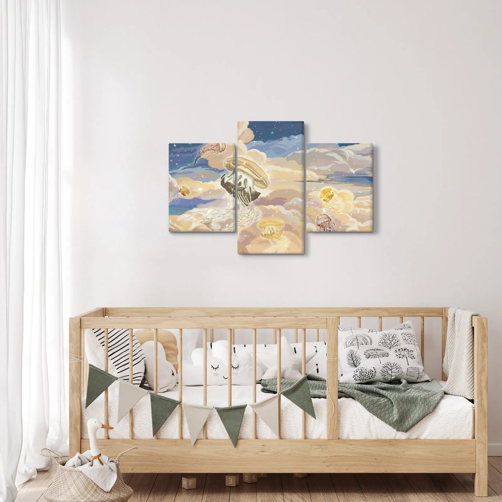 Obraz - Nebeské medúzy (90x60 cm)